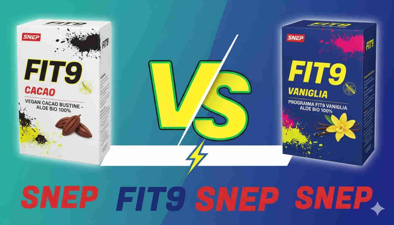 FIT9 a Confronto: Quale Programma Scegliere tra Vegan Cacao, Passion Fruit, Vaniglia e Cocco?