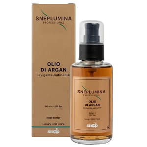 SNEPLUMINA Olio di Argan: Olio levigante e nutriente per capelli.