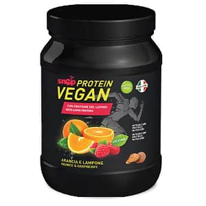 vegan lupino protein arancia e lampone snep