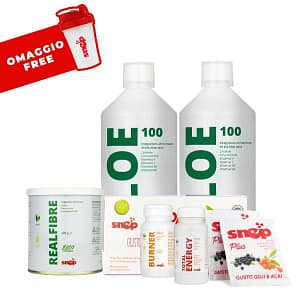 PROGRAMMA FIT9 GOJI E ACAI ALOE 100% BIO Snep Kit Detox dimagrante