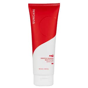 DOCCIA SHAMPOO RESTITUTIVO DOPO SOLE SNEP: Flacone da 250 ml con Aloe Vera e Oli Naturali