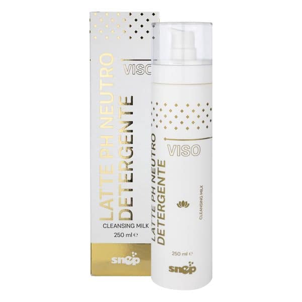 LATTE DETERGENTE PH NEUTRO CLEANSING MILK LATTE DETERGENTE PH NEUTRO CLEANSING MILK per la pulizia del viso e corpo Snep