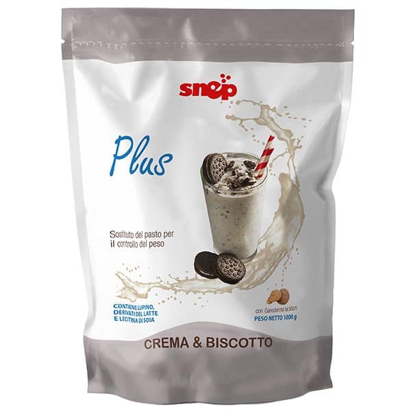 PLUS CREMA E BISCOTTO 1000g SNEP PLUS CREMA E BISCOTTO 1000g SNEP | Sostituto del Pasto per Controllo del Peso